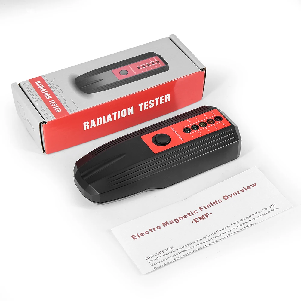 UYANGG Electromagnetic Radiation Tester EMF Gauss Meter EMF Magnetic Field Detector Radioactive Ray Radiation Frequency Tester
UYANGG Electromagnetic Radiation Tester EMF Gauss Meter EMF Magnetic Field Detector Radioactive Ray Radiation Frequency Tester