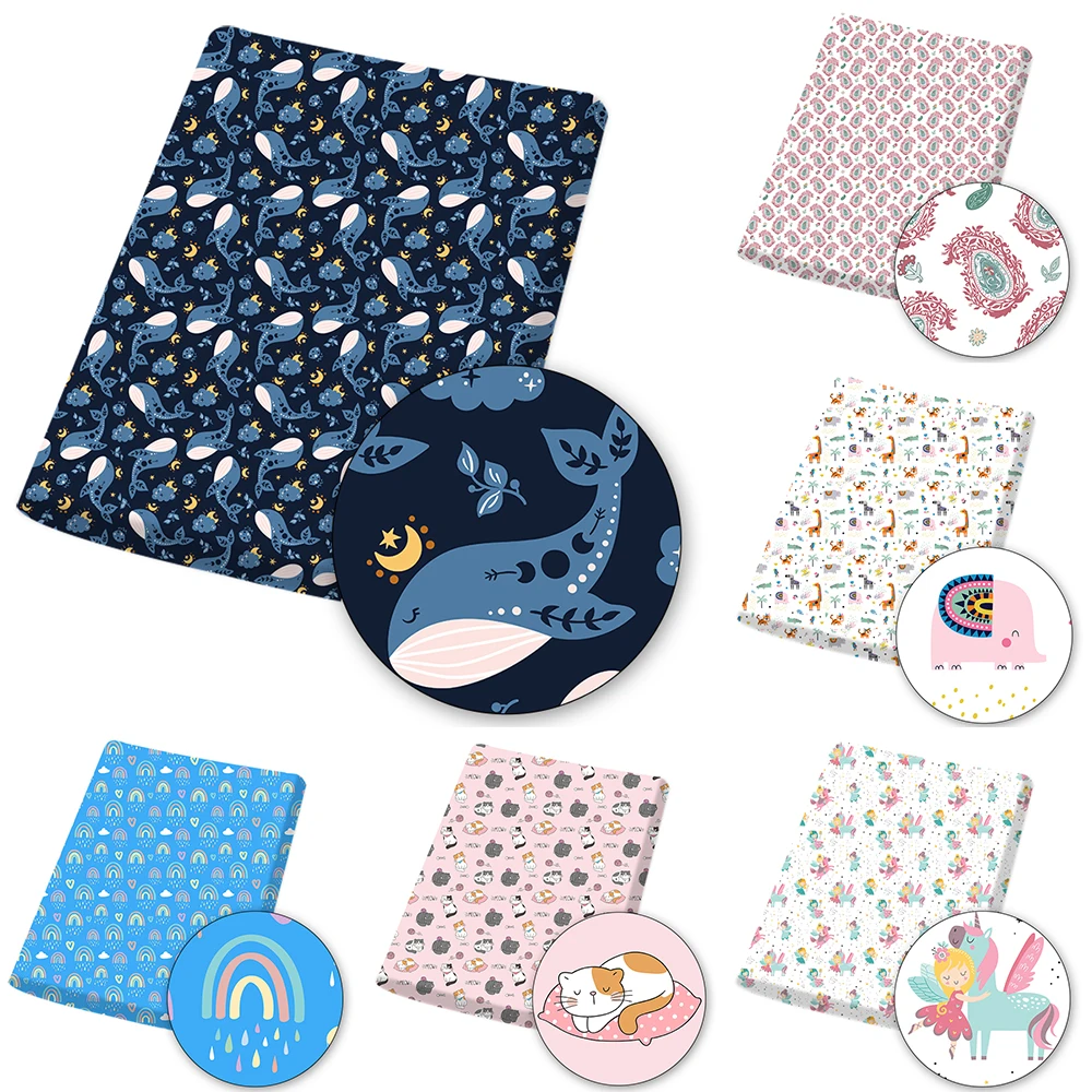 Cartoon Animal Printed Polyester Cotton Fabric for Tissue Sewing Quilting Fabrics Needlework Material DIY Handmade 45*145cm
Cartoon Animal Printed Polyester Cotton Fabric for Tissue Sewing Quilting Fabrics Needlework Material DIY Handmade 45*145cm