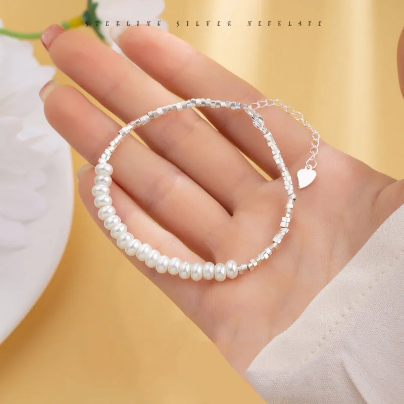 PANJBJ 925 Sterling Silve Pearl Love Heart Bracelet For Women Girl Simple Retro Tael Jewelry Birthday Gift Dropshipping
PANJBJ 925 Sterling Silve Pearl Love Heart Bracelet For Women Girl Simple Retro Tael Jewelry Birthday Gift Dropshipping