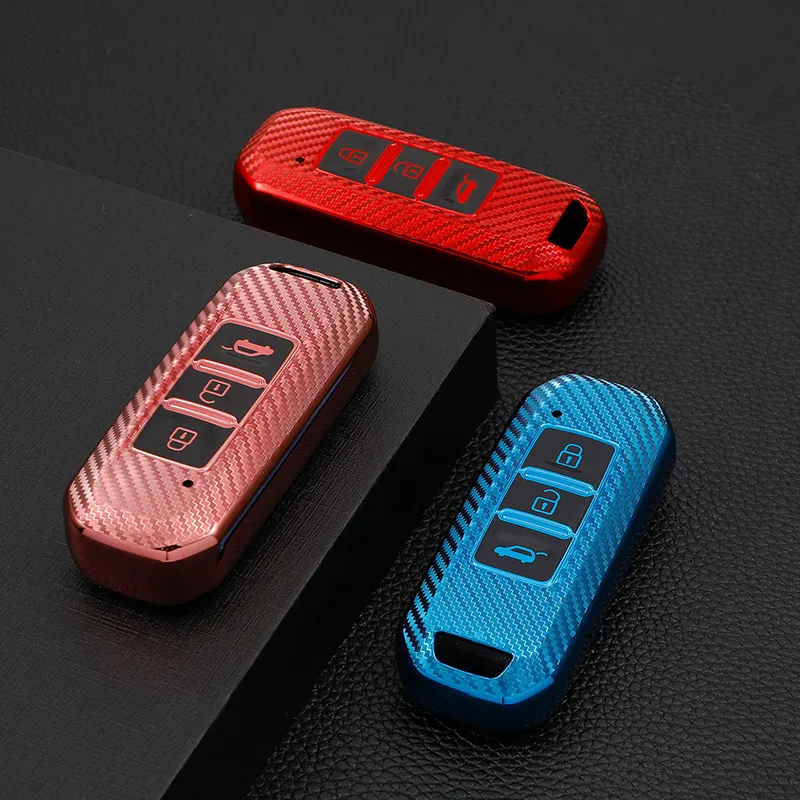 Carbon Fiber TPU Car Key Case Cover for Baojun 510 730 360 560 RS-5 530 630 for Wuling Hongguang S Auto Holder Shell Accessories
Carbon Fiber TPU Car Key Case Cover for Baojun 510 730 360 560 RS-5 530 630 for Wuling Hongguang S Auto Holder Shell Accessories