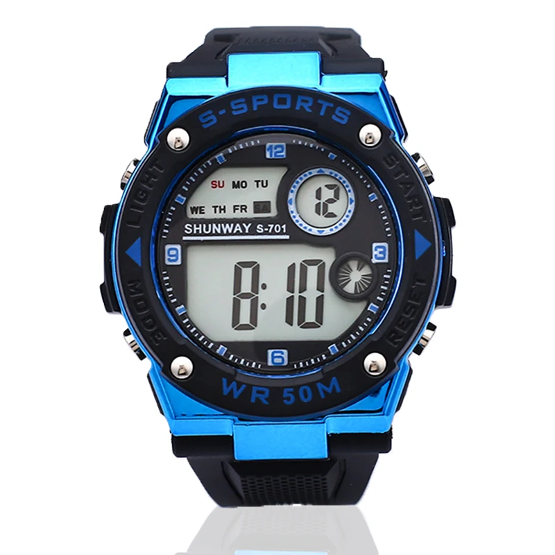 New Fashion Outdoor Sports Watch Men Multifunction Watches Alarm Clock Luminous Waterproof Digital Watch For Men's Gifts
New Fashion Outdoor Sports Watch Men Multifunction Watches Alarm Clock Luminous Waterproof Digital Watch For Men's Gifts