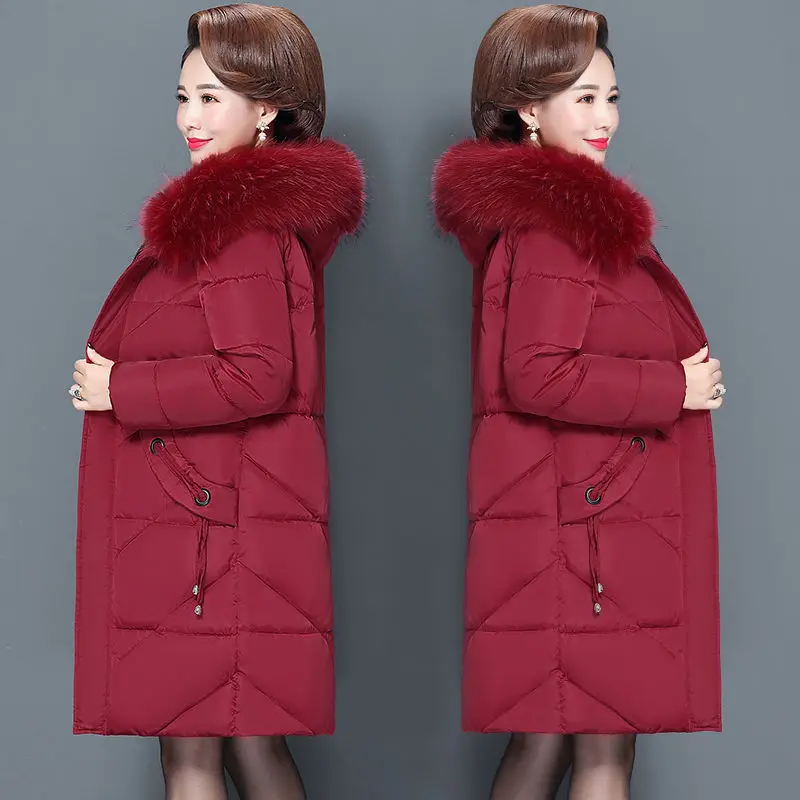 2021 Nieuwe Vrouwen Winter Real Raccoon Dog Bontkraag Capuchon Witte Eend Down Jas Vrouwelijke Slanke Warme Lange Down
2021 Nieuwe Vrouwen Winter Real Raccoon Dog Bontkraag Capuchon Witte Eend Down Jas Vrouwelijke Slanke Warme Lange Down