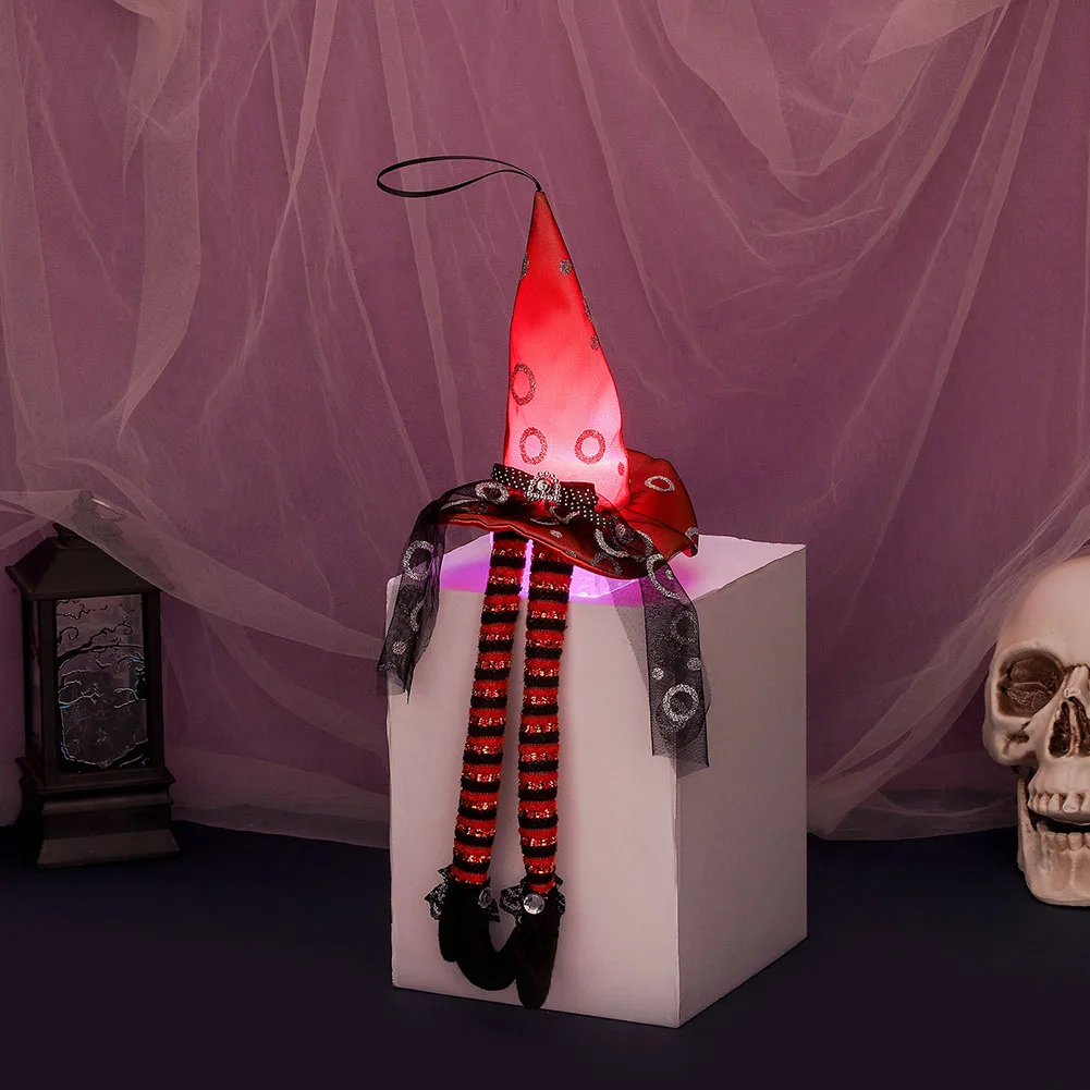 Halloween Ornament Pumpkin Halloween Witch Hat Long Leg Cloth Doll Faceless Light Hanging Decoration And Table Accessories
Halloween Ornament Pumpkin Halloween Witch Hat Long Leg Cloth Doll Faceless Light Hanging Decoration And Table Accessories