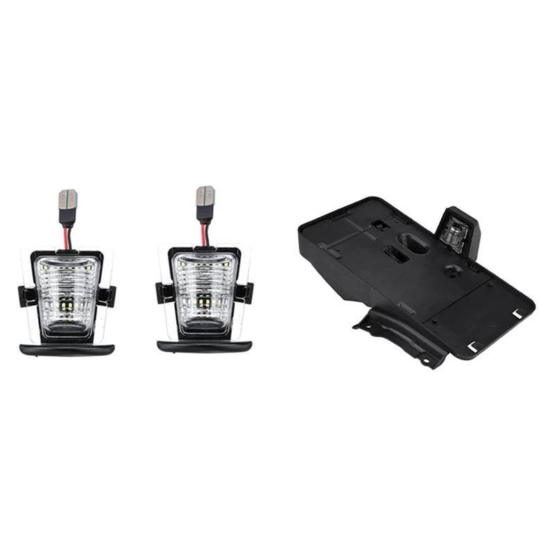 LED Rear Bumper License Plate Light With Rear License Plate Mounting Holder Bracket Light For Jeep Wrangler JK 06-18
LED Rear Bumper License Plate Light With Rear License Plate Mounting Holder Bracket Light For Jeep Wrangler JK 06-18