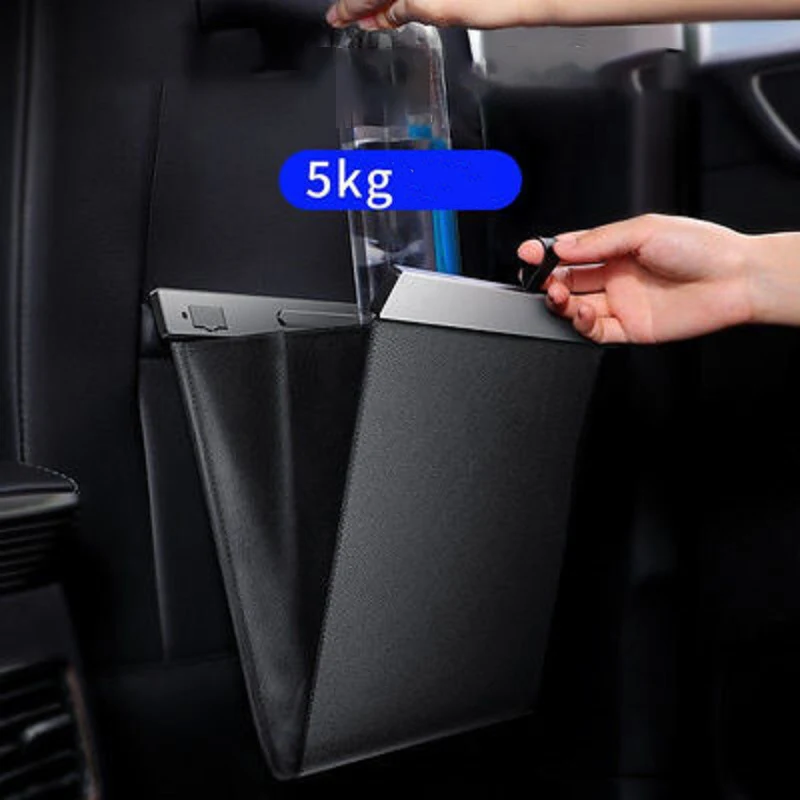 For Tesla Model 3 Y X Car Garbage Bag Waterproof Magnetic Adsorption Trash Can Back Seat Hanging Leather Storage Pocket
For Tesla Model 3 Y X Car Garbage Bag Waterproof Magnetic Adsorption Trash Can Back Seat Hanging Leather Storage Pocket