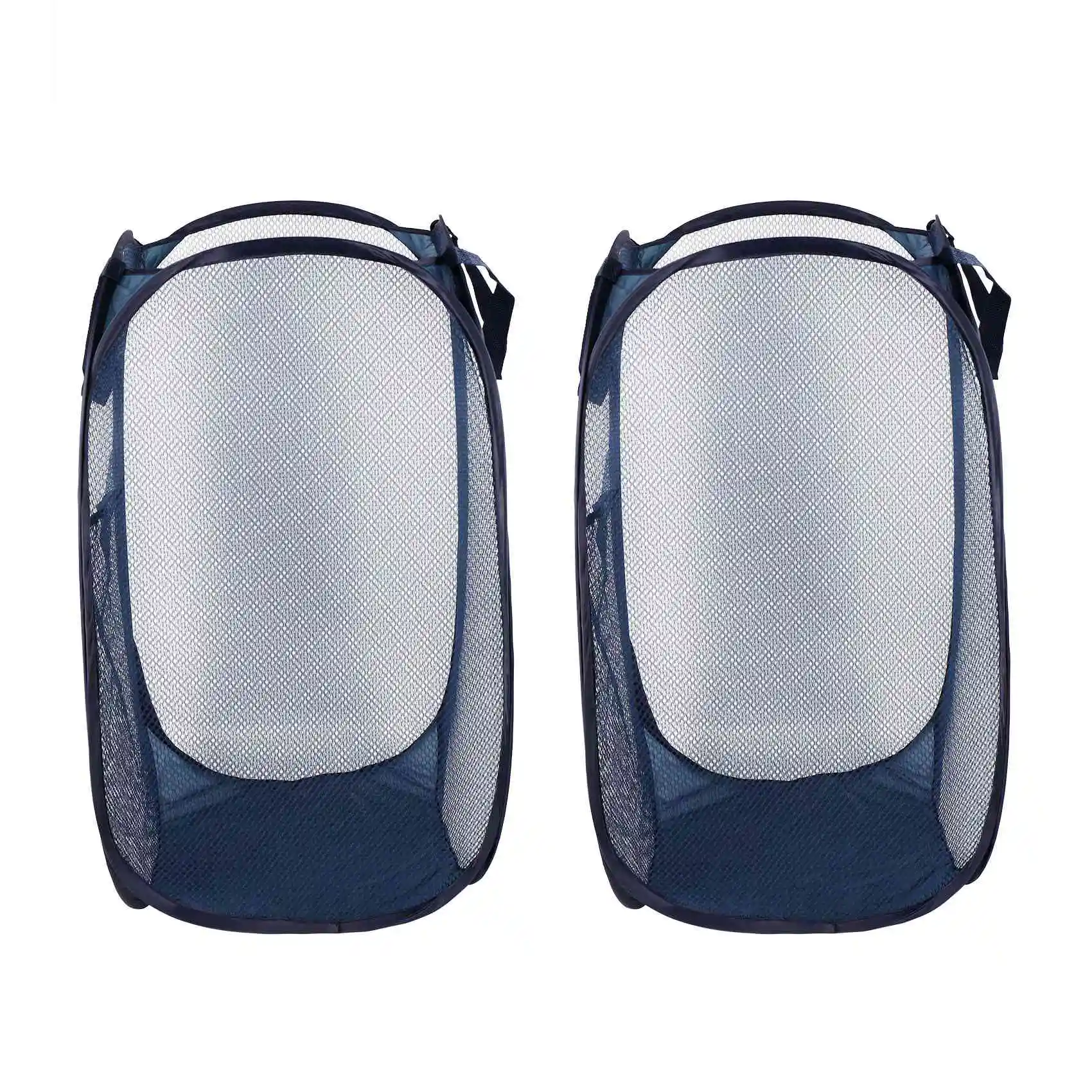 2Pcs Foldable Pop-Up Mesh Basket with Laundry Basket with Reinforced Carrying Handle
2Pcs Foldable Pop-Up Mesh Basket with Laundry Basket with Reinforced Carrying Handle