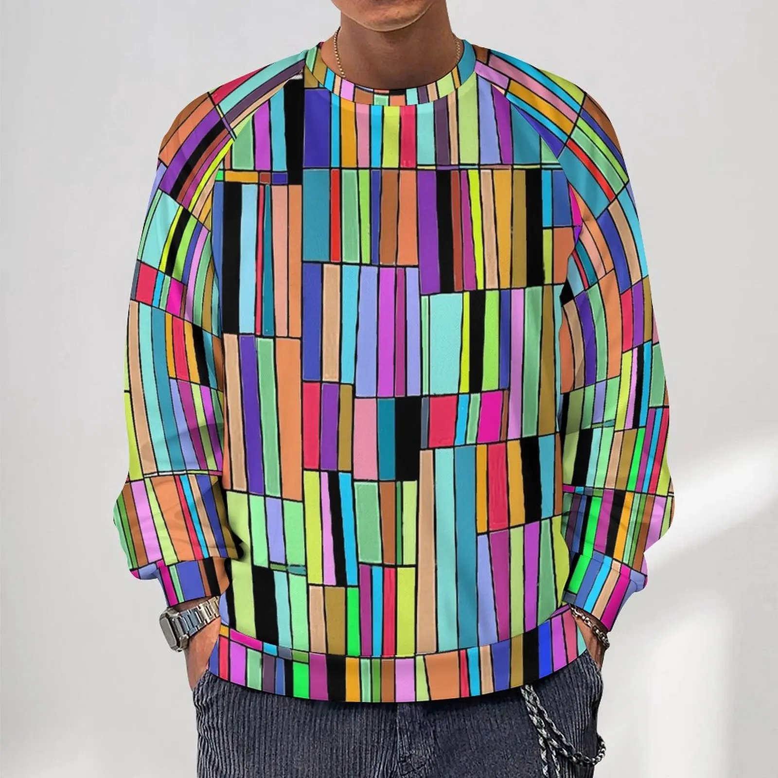 Colorblock Casual Sweatshirts Abstract Bookshelf Kawaii O Neck Hoodies Autumn Long Sleeve Street Fashion Oversized Hoodie Gift
Colorblock Casual Sweatshirts Abstract Bookshelf Kawaii O Neck Hoodies Autumn Long Sleeve Street Fashion Oversized Hoodie Gift