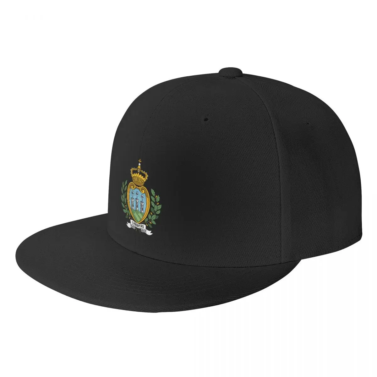 Custom Coat Of Arms Of San Marino Baseball Cap Men Women Flat Snapback Hip Hop Hat Sports
Custom Coat Of Arms Of San Marino Baseball Cap Men Women Flat Snapback Hip Hop Hat Sports