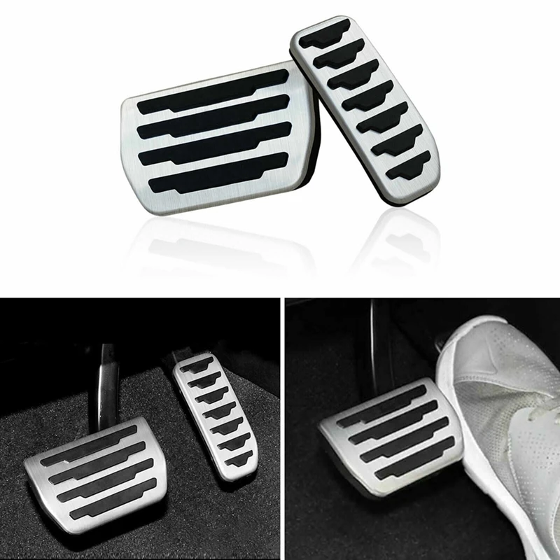 

Auto LHD Brake Gas Fuel Accelerator Pedal Cover For Land Rover Freelander 2007 - 2015 Car Pedals