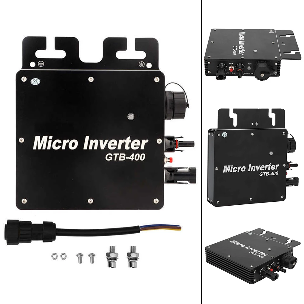 Solar Power Inverter Black Inverter Output Smart Solar Grid Tie Solar Power 1 X Screw Pack Aluminium Alloy Durable
Solar Power Inverter Black Inverter Output Smart Solar Grid Tie Solar Power 1 X Screw Pack Aluminium Alloy Durable