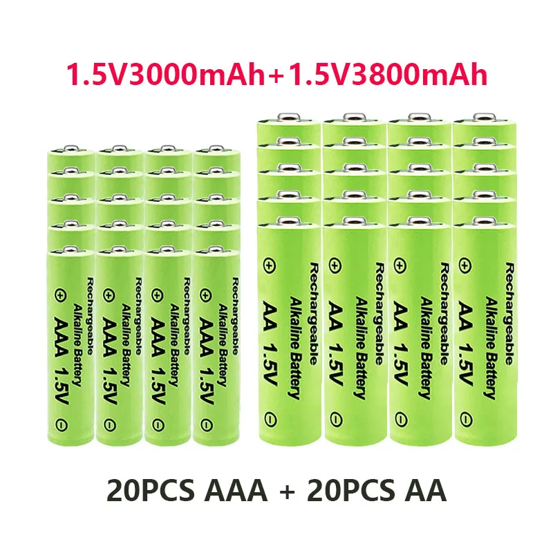 100% Original 1.5V AAA3.0Ah+AA3.8Ah Rechargeable battery NI-MH 1.5 V battery for Clocks mice computers toys so on+free shipping
100% Original 1.5V AAA3.0Ah+AA3.8Ah Rechargeable battery NI-MH 1.5 V battery for Clocks mice computers toys so on+free shipping