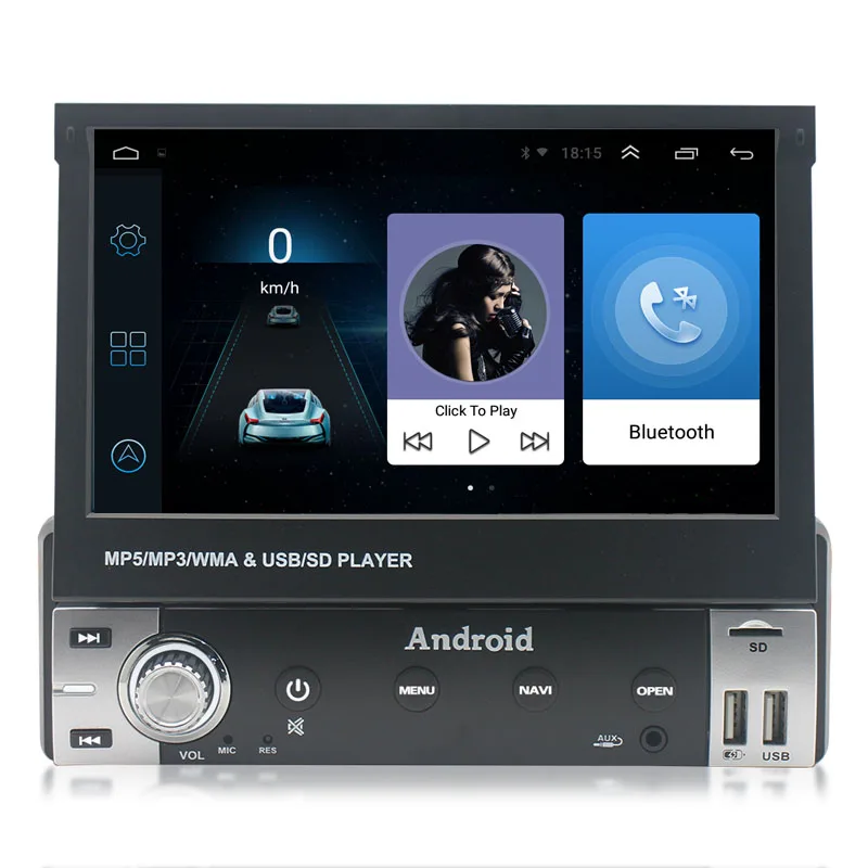 Universal 1 Din 7inch Touch screen Car Stereo DVD Player GPS Radio With Detachable Panel Android FM AM RDS Car Radio
Universal 1 Din 7inch Touch screen Car Stereo DVD Player GPS Radio With Detachable Panel Android FM AM RDS Car Radio