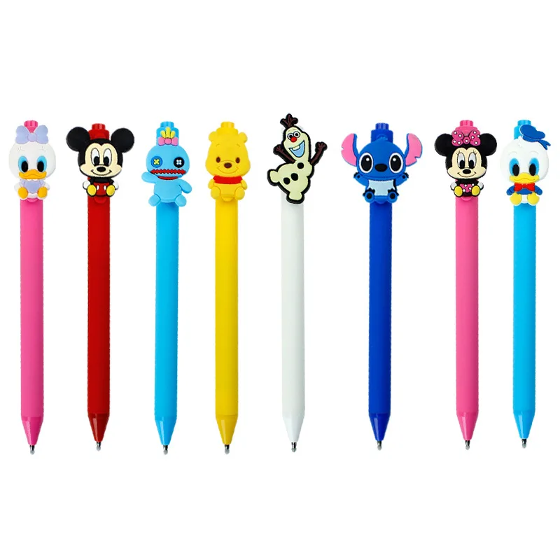10pcs Disney Cartoon Creative Colorful Penholder Mickey Donald Duck Gel Pen 0.5mm Black Refill Cute School Supplies For Students 
10pcs Disney Cartoon Creative Colorful Penholder Mickey Donald Duck Gel Pen 0.5mm Black Refill Cute School Supplies For Students