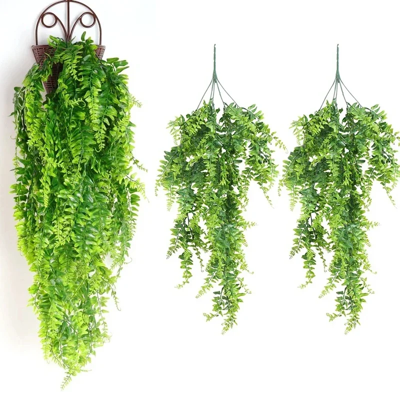 Persian Fern Leaves Vines Artificial Hanging Waterproof Fake Plants Greenery for Garden Porch Wedding Garland Wall Balcony Decor
Persian Fern Leaves Vines Artificial Hanging Waterproof Fake Plants Greenery for Garden Porch Wedding Garland Wall Balcony Decor