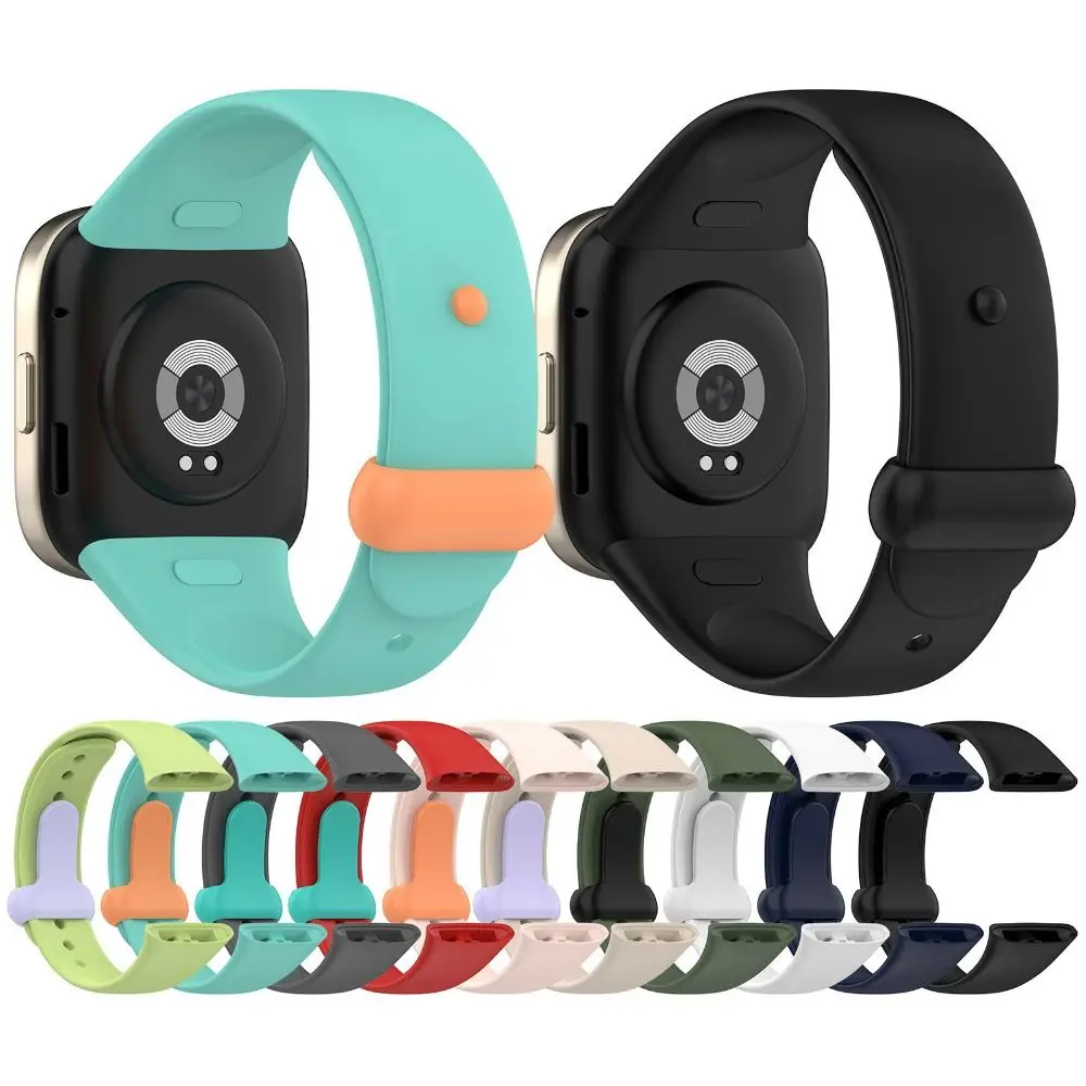 Ремешок силиконовый сменный для Redmi Watch 3, двухцветный браслет для наручных часов
Ремешок силиконовый сменный для Redmi Watch 3, двухцветный браслет для наручных часов