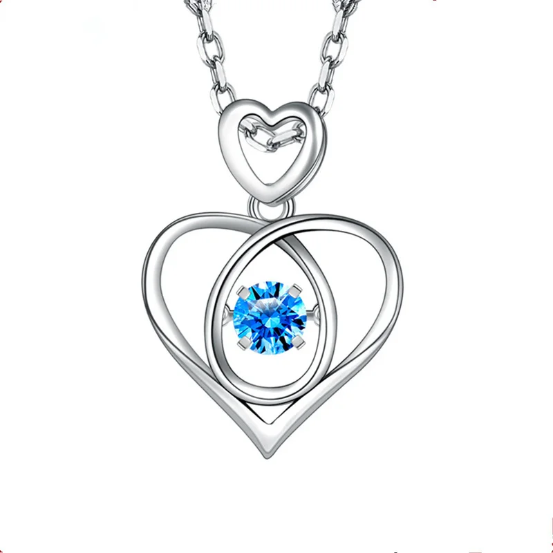 Classic Zircon Heart Pendant Female Choker Accessories High Grade Silver 925 Sterling Clavicle Chain Necklace Women Jewelry
Classic Zircon Heart Pendant Female Choker Accessories High Grade Silver 925 Sterling Clavicle Chain Necklace Women Jewelry
