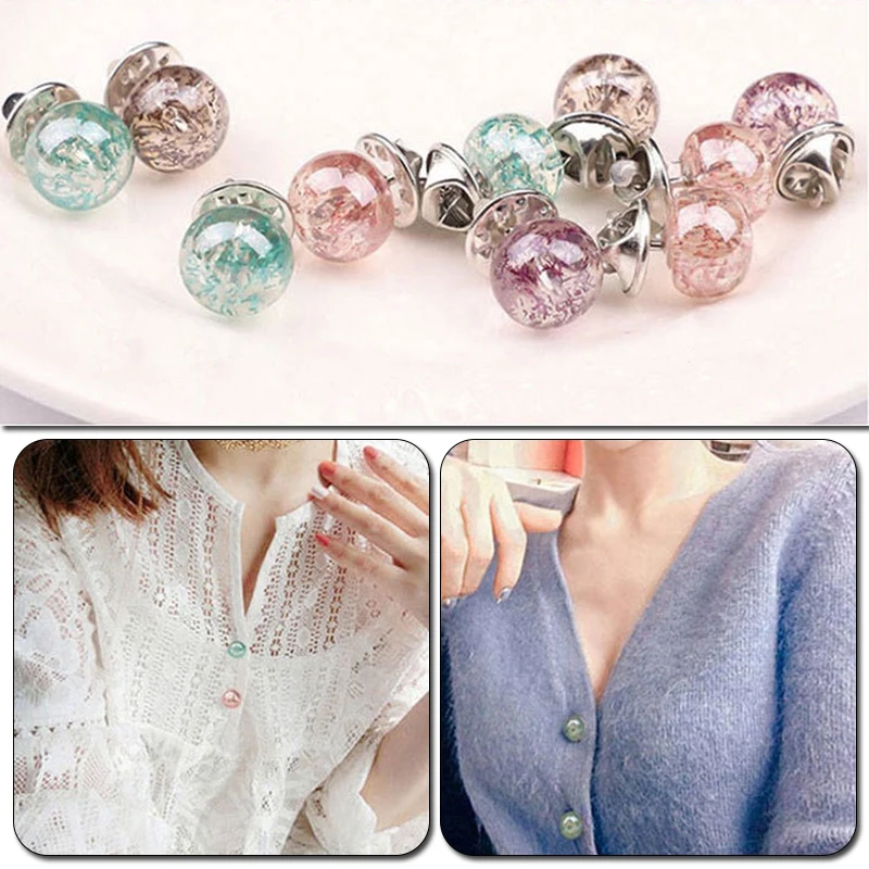 10PCS Brooch Women Pin Clothes Decoration Anti-Exposure Buckle Cute Neckline Fastener Nail Pearl Button Accessories New Fashion
10PCS Brooch Women Pin Clothes Decoration Anti-Exposure Buckle Cute Neckline Fastener Nail Pearl Button Accessories New Fashion