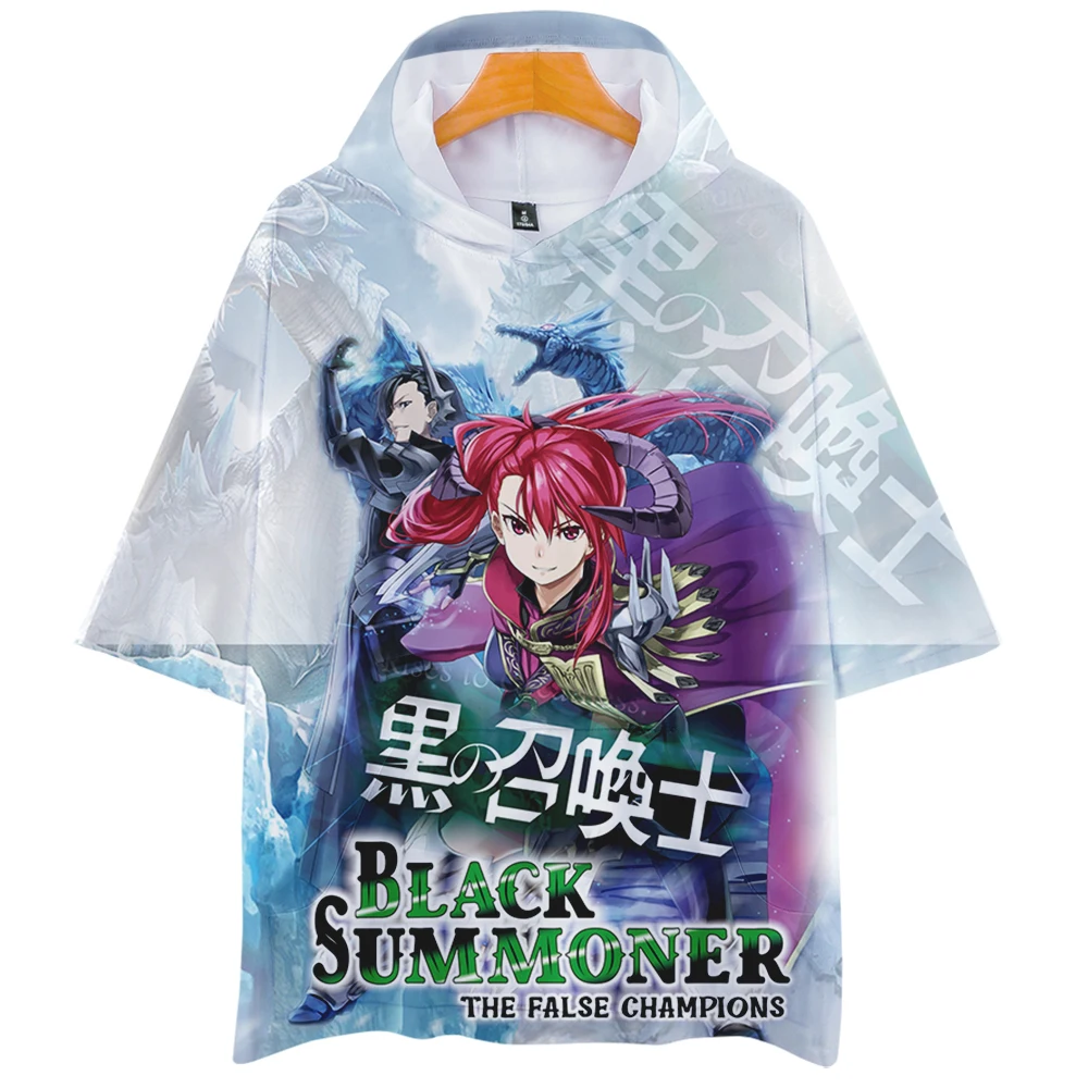 Black Summoner Anime Hooded Tshirt Women Men T-shirt Short Sleeve Harajuku Streetwear 2022 Casual Style 3D Clothes
Black Summoner Anime Hooded Tshirt Women Men T-shirt Short Sleeve Harajuku Streetwear 2022 Casual Style 3D Clothes