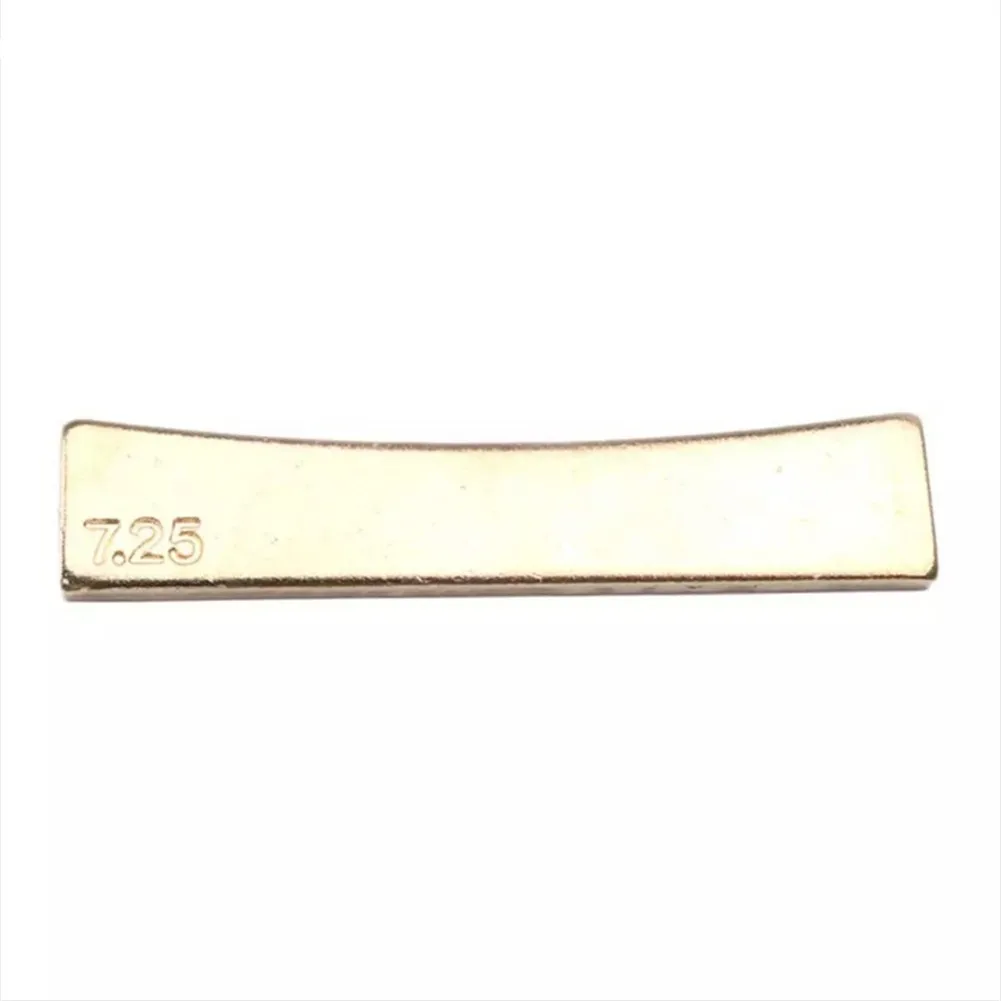9Size Guitar Radius Brass Fingerboard Fret Press Caul Insert Guitar Gold 9 Manual Press Arc Luthier Accessory 2.48x0.53x0.15in
9Size Guitar Radius Brass Fingerboard Fret Press Caul Insert Guitar Gold 9 Manual Press Arc Luthier Accessory 2.48x0.53x0.15in