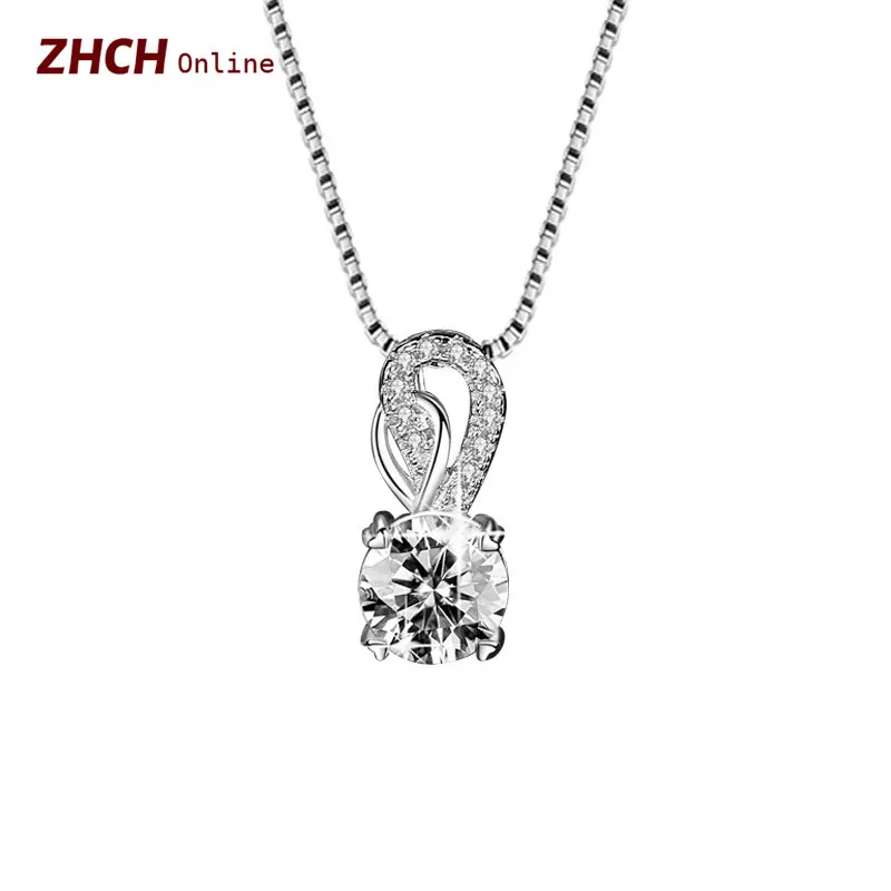 Creative Love Zircon Necklace For Women Delicate Wedding Accessories Asymmetric Sexy Pendants Bridal Jewelry Gift To Girlfriend
Creative Love Zircon Necklace For Women Delicate Wedding Accessories Asymmetric Sexy Pendants Bridal Jewelry Gift To Girlfriend