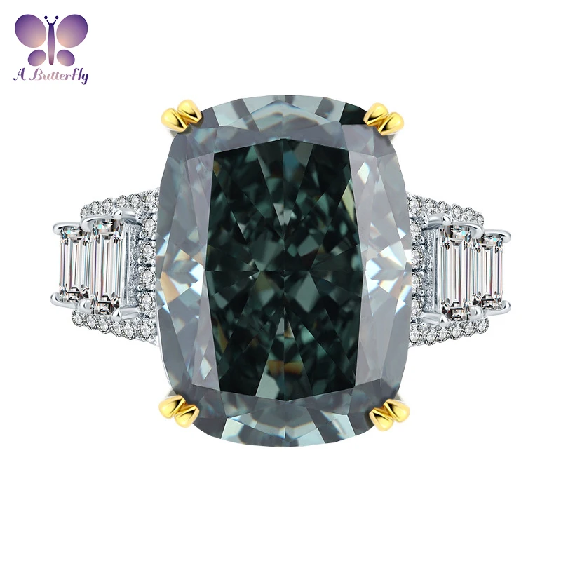 AButterfly 925 Sterling Silver 13 * 18MM Ice Cut High Carbon Simulated Diamond Women's Luxury Ring Color Gemstone Fine Jewelry
AButterfly 925 Sterling Silver 13 * 18MM Ice Cut High Carbon Simulated Diamond Women's Luxury Ring Color Gemstone Fine Jewelry