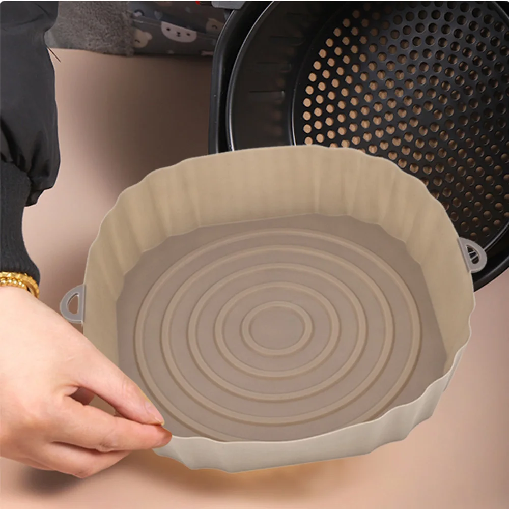 Air Fryer Silicone Basket Oven Baking Tray Pizza Fried Chicken Airfryer Silicone Pad Reusable Airfryer Pan Liner Accessories
Air Fryer Silicone Basket Oven Baking Tray Pizza Fried Chicken Airfryer Silicone Pad Reusable Airfryer Pan Liner Accessories