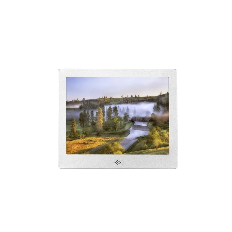 8 Inch Digital Photo Frame Metal Frame HD 1024X768 Electronic Picture Frame with Remote Control,EU Plug
8 Inch Digital Photo Frame Metal Frame HD 1024X768 Electronic Picture Frame with Remote Control,EU Plug