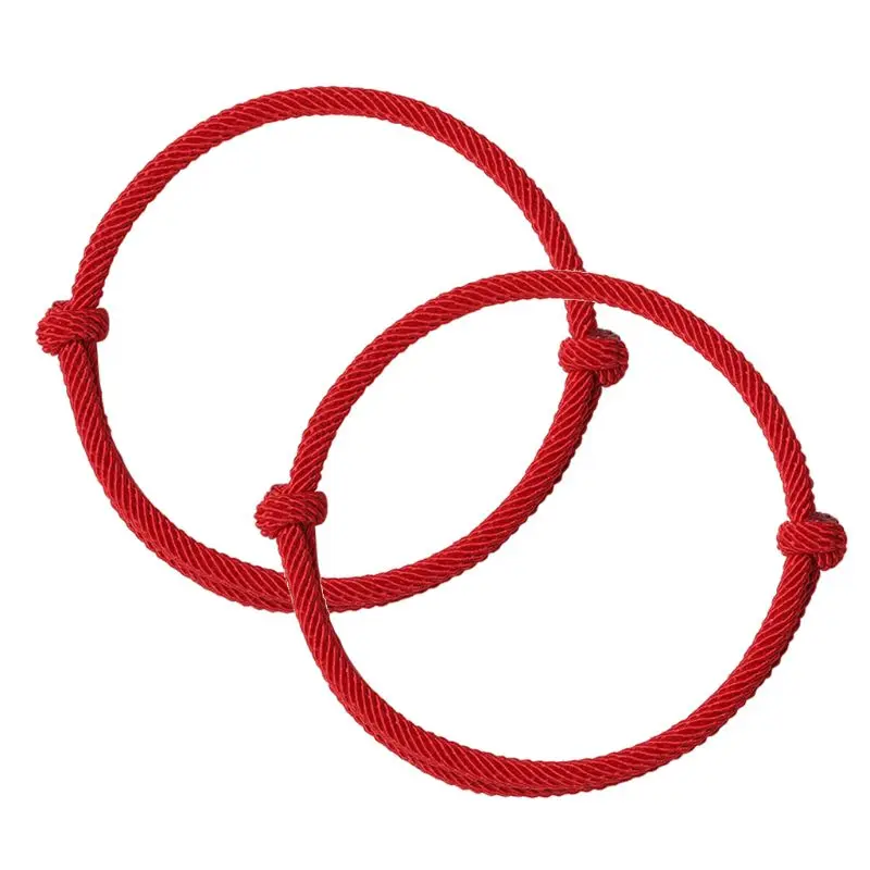 2Pcs Red String of Fate Friendship Bracelets Kabbalah Protection Good Luck Simple Matching Bracelets for Lover Women Men T8DE
2Pcs Red String of Fate Friendship Bracelets Kabbalah Protection Good Luck Simple Matching Bracelets for Lover Women Men T8DE