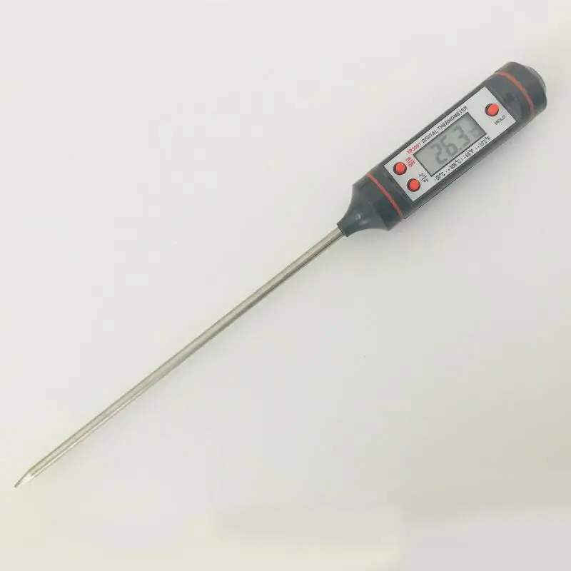 Электронный цифровой пищевой термометр, бытовой термометр с длинным щупом для измерения температуры пищи, торта, сладостей, фри, барбекю, мя...
Электронный цифровой пищевой термометр, бытовой термометр с длинным щупом для измерения температуры пищи, торта, сладостей, фри, барбекю, мя...