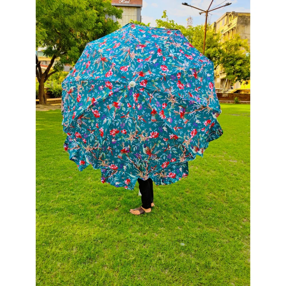 

Индийский роскошный большой зонт Зонты // ручной Зонт с цветочным принтом // большой садовый зонт // уличный Декор патио