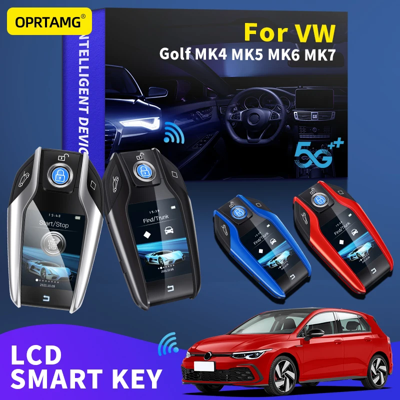 OPRTAMG Modified Car Smart LCD Key Remote smart key For VW Volkswagen Golf MK4 MK5 MK6 MK7 2014 2015 2016 2017 Car Accessories
OPRTAMG Modified Car Smart LCD Key Remote smart key For VW Volkswagen Golf MK4 MK5 MK6 MK7 2014 2015 2016 2017 Car Accessories