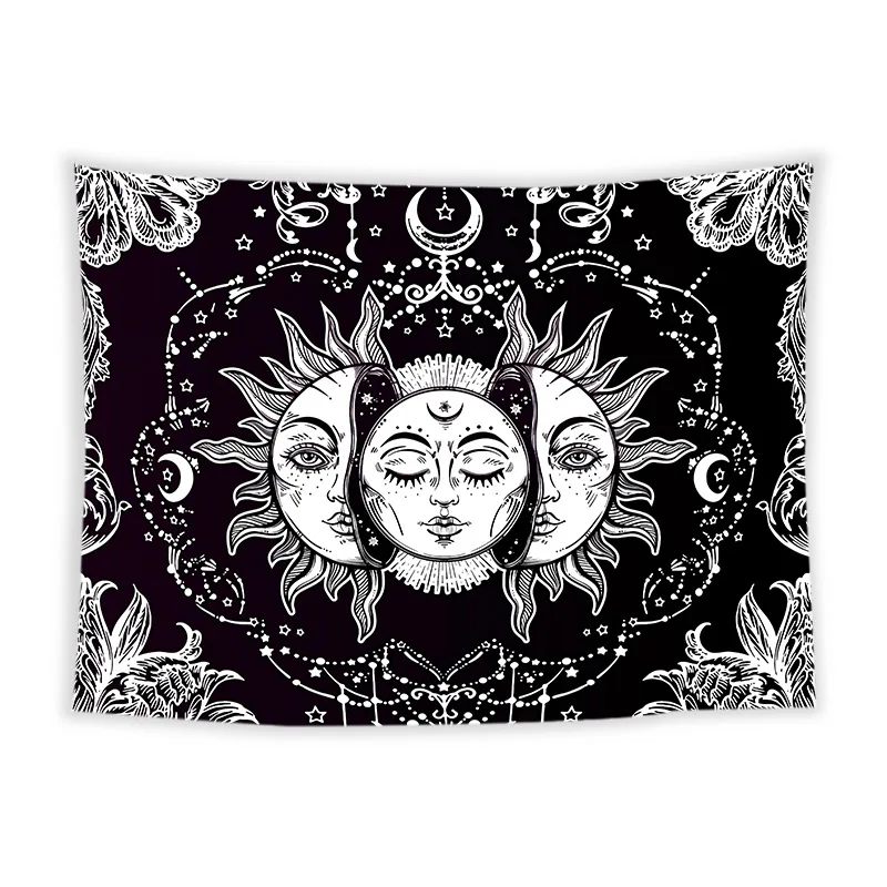 73x95cm Mandala Sun and Moon Tapestry with Bohemian Style Background for Home Decor Room Decoration Accessories Wall Hanging
73x95cm Mandala Sun and Moon Tapestry with Bohemian Style Background for Home Decor Room Decoration Accessories Wall Hanging