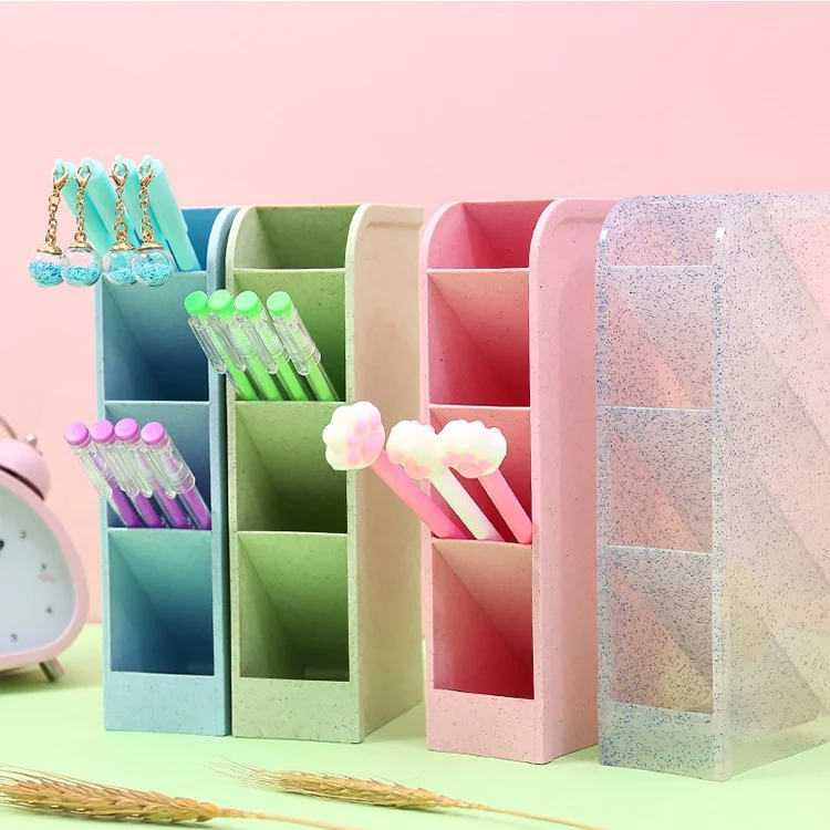 Oblique Plug-In Wheat-colored Pen Holder Pink Stationery Storage Box Creative Desktop Rack School Office Organizer Supplies
Oblique Plug-In Wheat-colored Pen Holder Pink Stationery Storage Box Creative Desktop Rack School Office Organizer Supplies