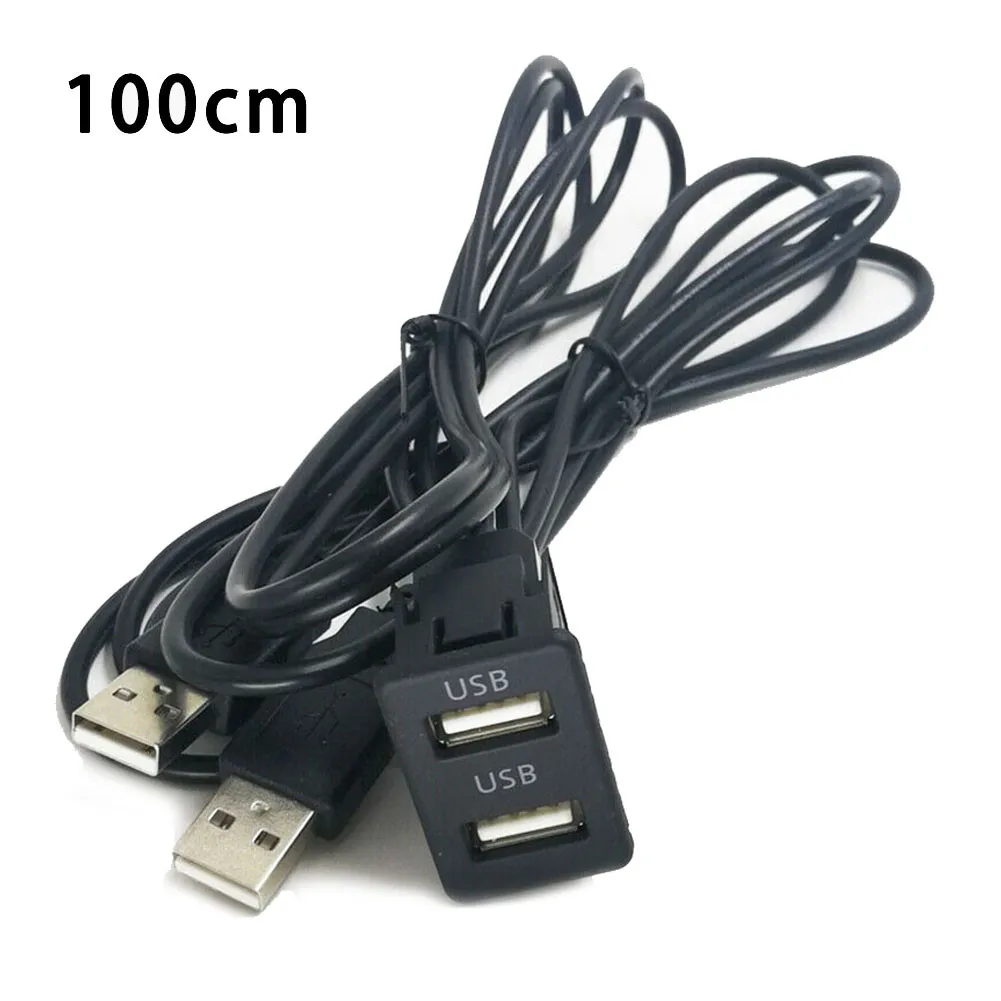 1PC Black Extension Adapter Cable Plastic 100CM For Car Dash Flush Mount USB Port Panel Dual USB For Bike Marine Motor Interior
1PC Black Extension Adapter Cable Plastic 100CM For Car Dash Flush Mount USB Port Panel Dual USB For Bike Marine Motor Interior