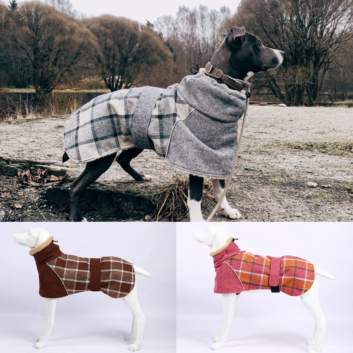 Pet Coat Dog Winter Jacket Waterproof Windproof Pet Vest Clothes with Reflective Strips Ultra-Warm Cotton Dog Apparel with Leash
Pet Coat Dog Winter Jacket Waterproof Windproof Pet Vest Clothes with Reflective Strips Ultra-Warm Cotton Dog Apparel with Leash