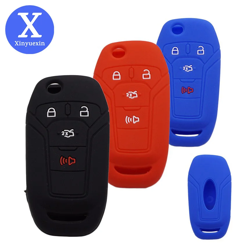 Xinyuexin Car Key Cover Shell Skin Holder for Ford Fusion 2013 2014 2015 ESCAPE Mustang Fusion Fiesta Remote Flip Keys Case Fob
Xinyuexin Car Key Cover Shell Skin Holder for Ford Fusion 2013 2014 2015 ESCAPE Mustang Fusion Fiesta Remote Flip Keys Case Fob