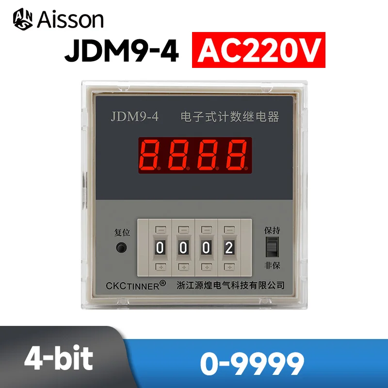Цифровой счетчик JDM9-4/JDM9-6 CKCTINNER
Цифровой счетчик JDM9-4/JDM9-6 CKCTINNER