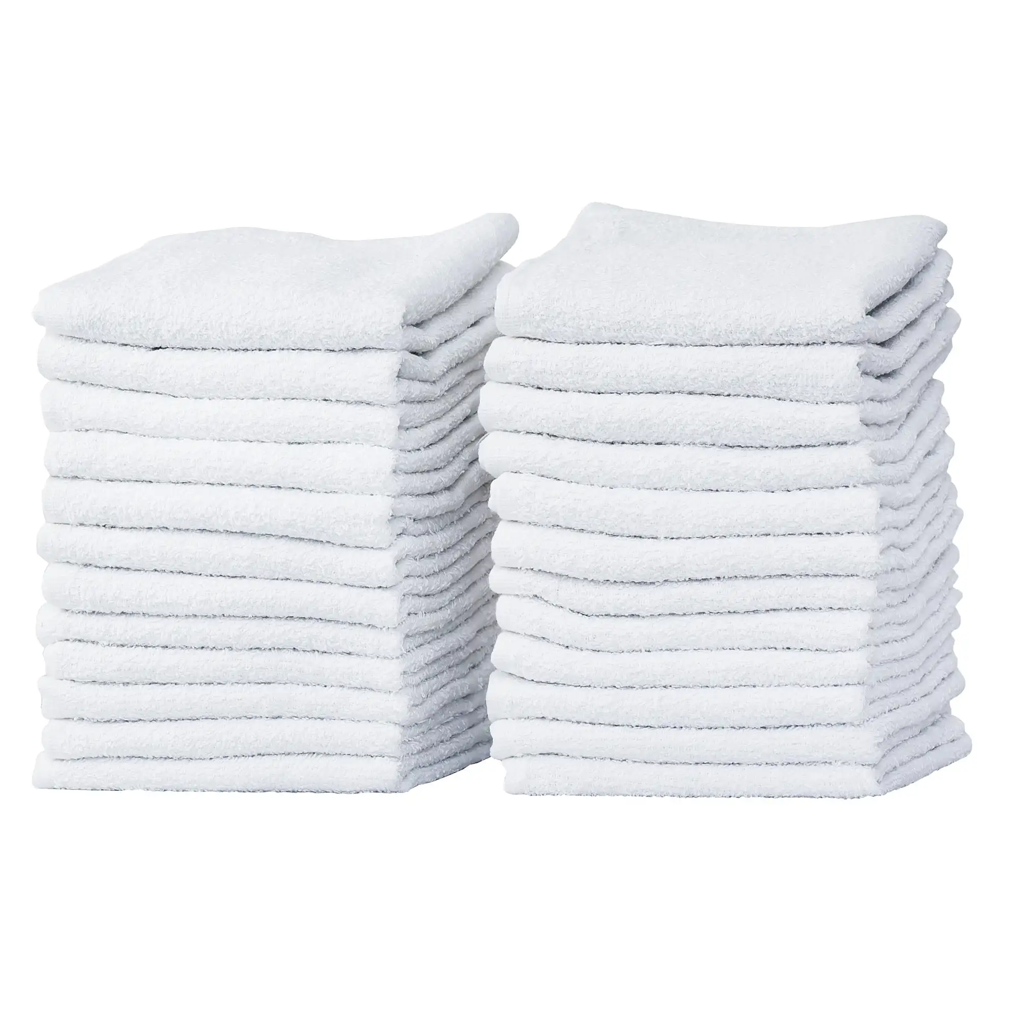 24-Pack White 100% Cotton Towel Washcloths Durable Lightweight Commercial Grade and Ultra Absorbent
24-Pack White 100% Cotton Towel Washcloths Durable Lightweight Commercial Grade and Ultra Absorbent