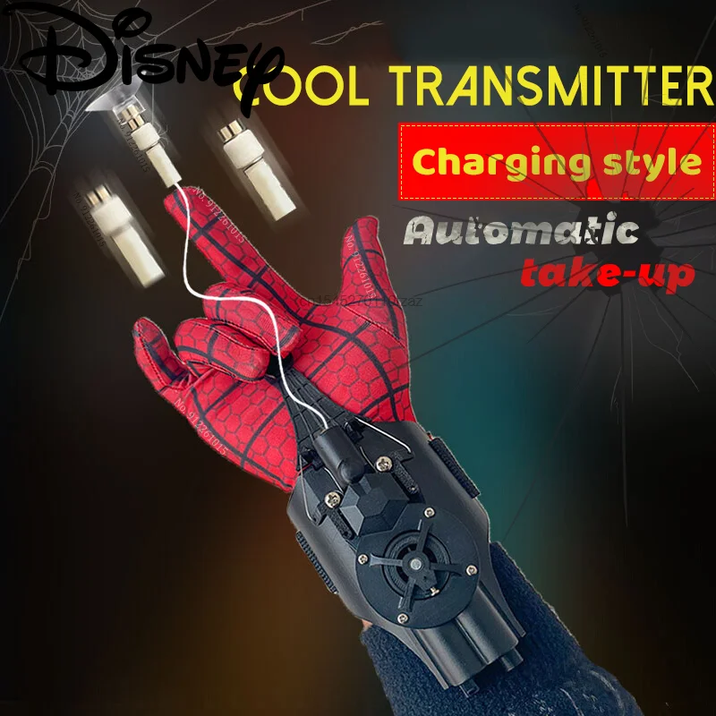 Disney ML Spiderman Web Shoter Toys Automatic Web Shooters Wrist Launcher Peter Cosplay Props Toy Luminous Version Boys Gifts
Disney ML Spiderman Web Shoter Toys Automatic Web Shooters Wrist Launcher Peter Cosplay Props Toy Luminous Version Boys Gifts