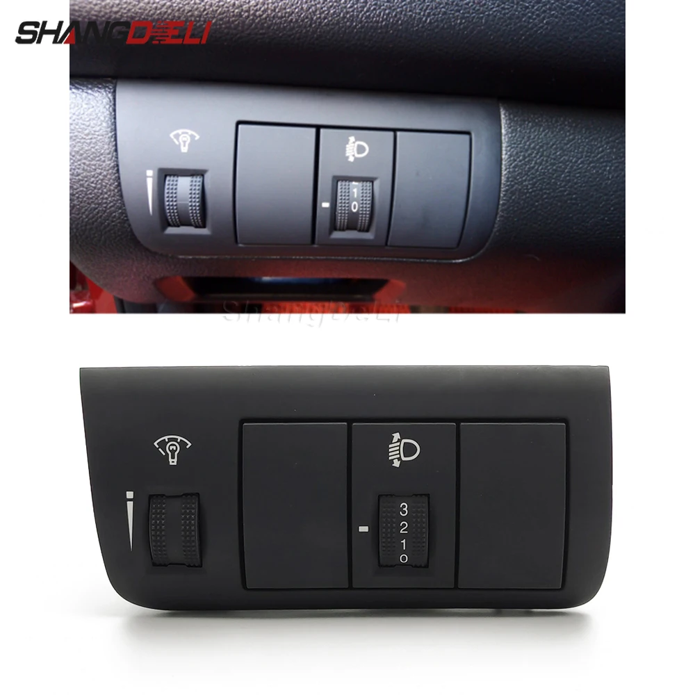 Crash Pad Lower Left Switch Assembly For Kia Forte New Cerato Front Lighting Switch 933001M230WK Dashboard brightness switch
Crash Pad Lower Left Switch Assembly For Kia Forte New Cerato Front Lighting Switch 933001M230WK Dashboard brightness switch