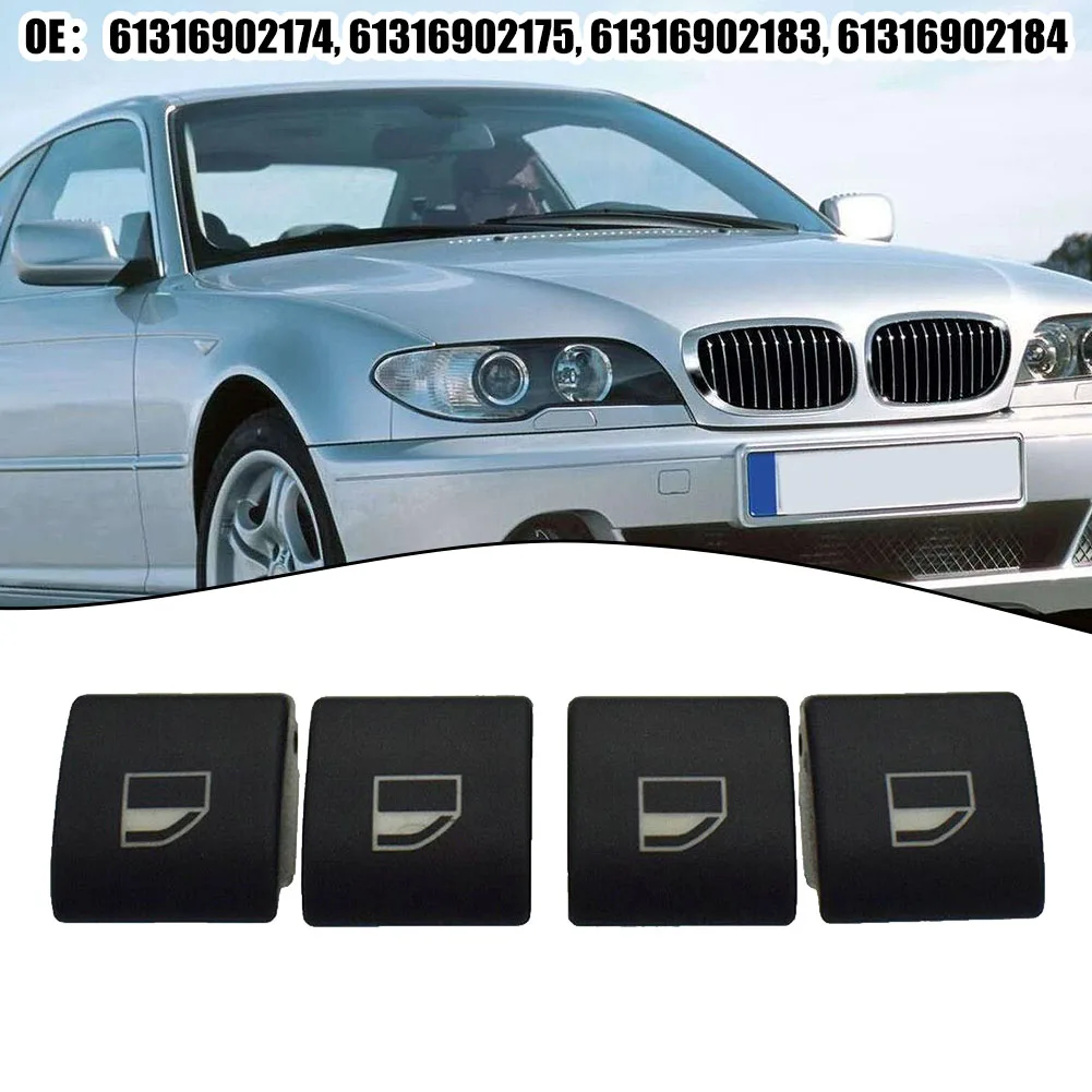 4pcs ABS Plastic Black Casement Switch Button Cap Set For BMW E46 323i 325i 330i M3 328i 61316902183 Door Glass
4pcs ABS Plastic Black Casement Switch Button Cap Set For BMW E46 323i 325i 330i M3 328i 61316902183 Door Glass