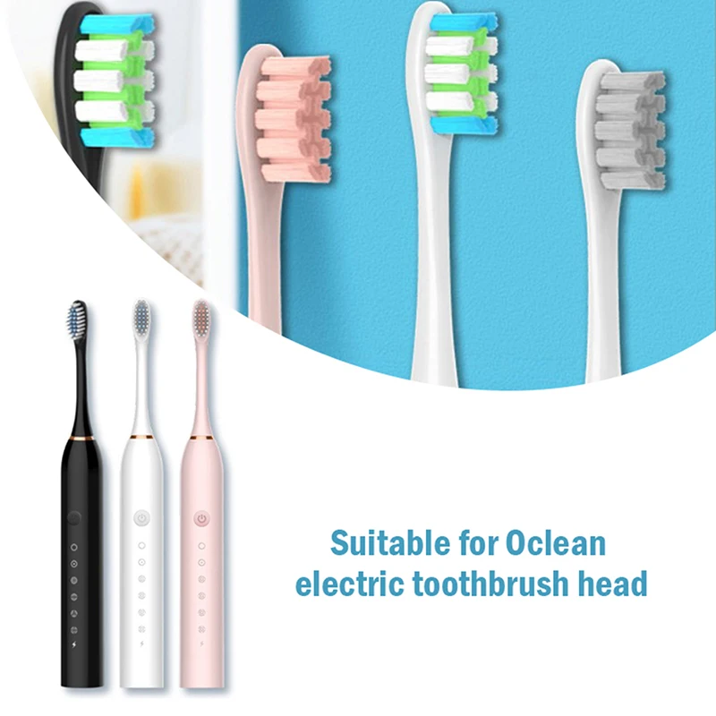 10 Pcs Replaceable Brush Heads Sonic Electric Toothbrush Brush Refills Compatible With Oclean Models
10 Pcs Replaceable Brush Heads Sonic Electric Toothbrush Brush Refills Compatible With Oclean Models