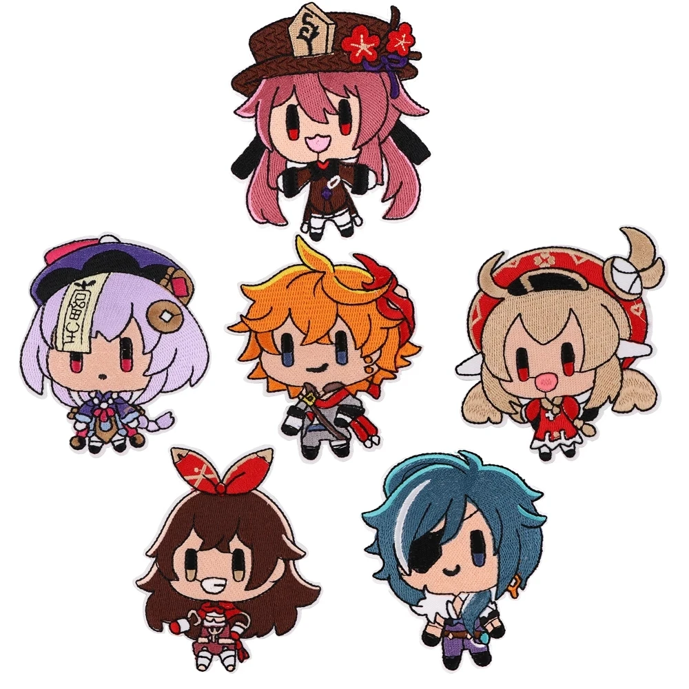 C3163 Genshin Impact Embroidered Patches on Clothes Iron on Patches for Cartoon Stripes Stickers Anime Patches Appliques Badges
C3163 Genshin Impact Embroidered Patches on Clothes Iron on Patches for Cartoon Stripes Stickers Anime Patches Appliques Badges