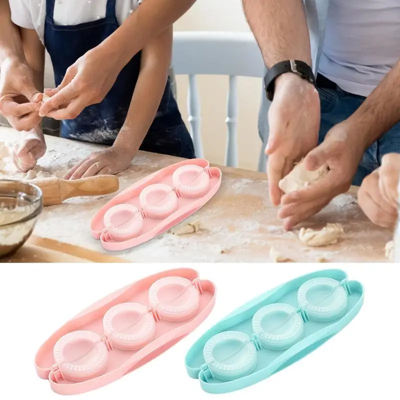 Dumpling Press Dough Press Dumplings Machine Maker Hand Pie Maker Food-Safe PP Pastry Press Machine 3 Cavity Dumplings Press
Dumpling Press Dough Press Dumplings Machine Maker Hand Pie Maker Food-Safe PP Pastry Press Machine 3 Cavity Dumplings Press