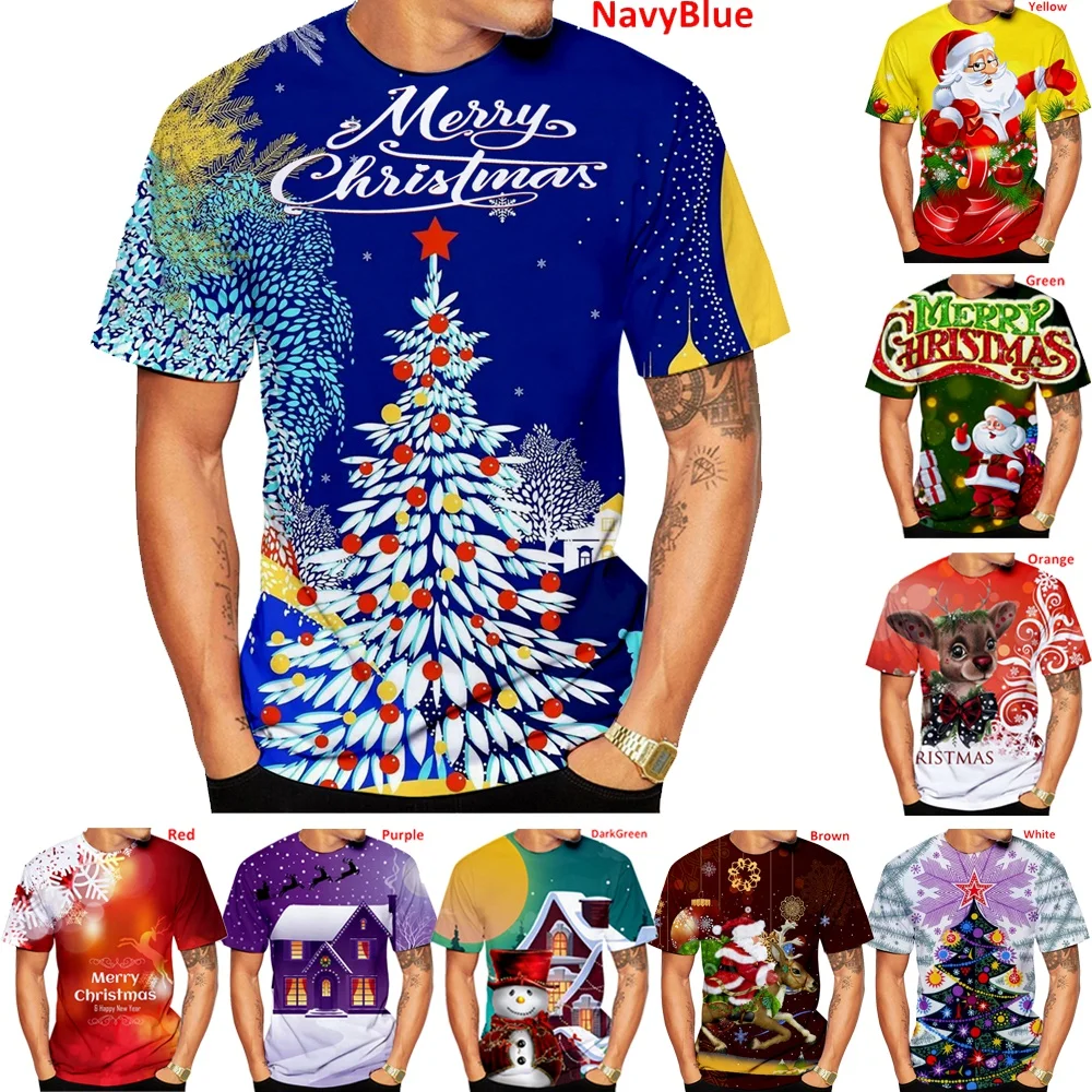 НОВАЯ РОЖДЕСТВЕНСКАЯ рубашка, повседневные популярные футболки с 3D принтом, Рождественская елка, снеговик, яркая одежда, футболка унисекс с...
НОВАЯ РОЖДЕСТВЕНСКАЯ рубашка, повседневные популярные футболки с 3D принтом, Рождественская елка, снеговик, яркая одежда, футболка унисекс с...