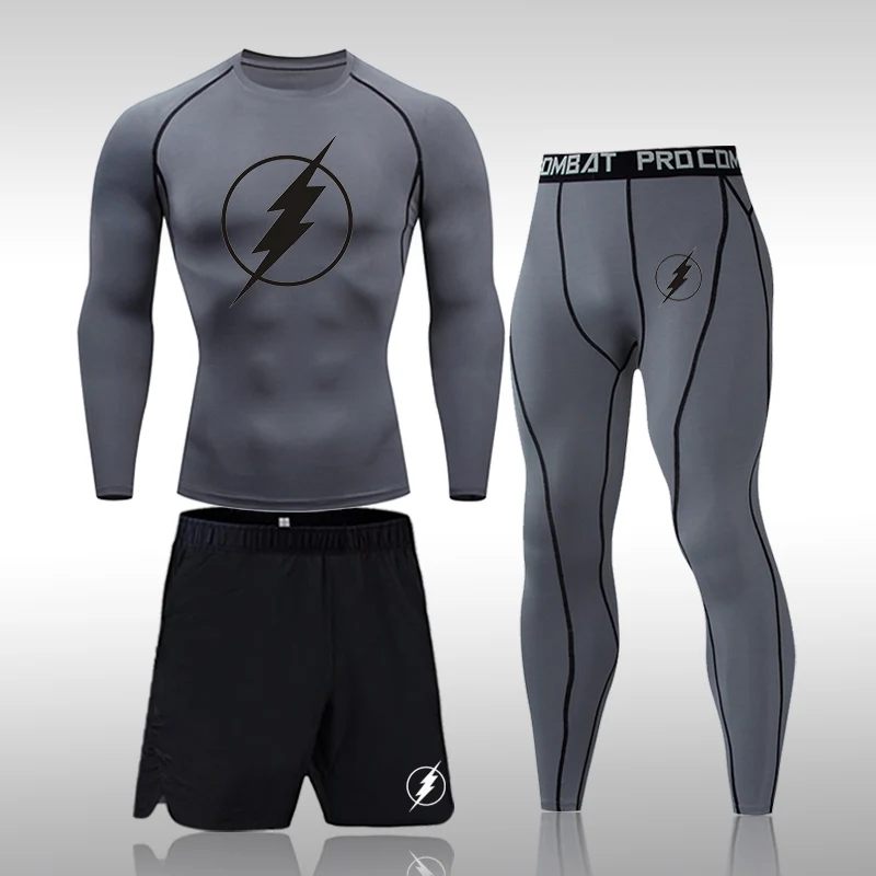 Quick Dry Male Gym Fitness Jogging Training Compression Leggings Tracksuit Suit Mens Running Sports T-Shirt Sportswear Clothes
Quick Dry Male Gym Fitness Jogging Training Compression Leggings Tracksuit Suit Mens Running Sports T-Shirt Sportswear Clothes