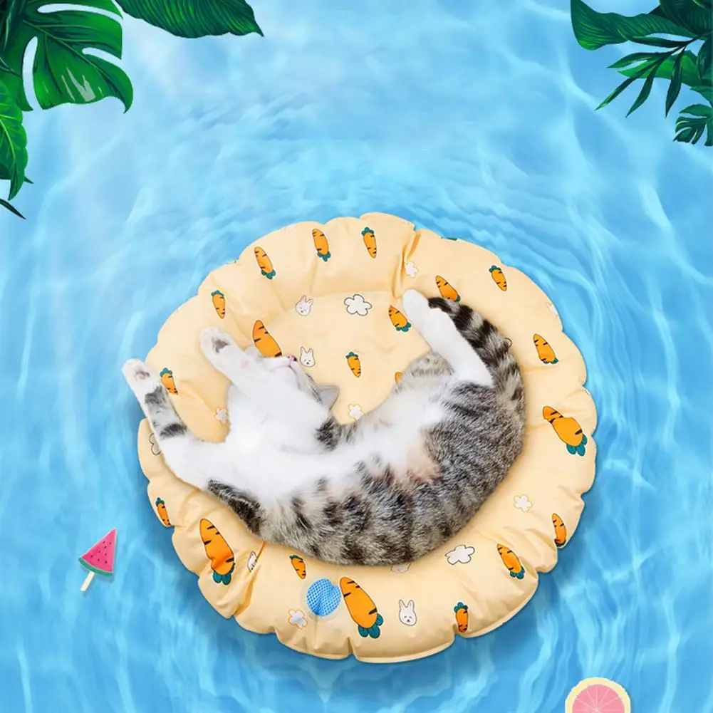 Summer Pet Cooling Mats Bed Dog Cushion Cat Nesk Round Heat Relief Sleeping Ice Pad Pet Supplies Accessories Small Animals
Summer Pet Cooling Mats Bed Dog Cushion Cat Nesk Round Heat Relief Sleeping Ice Pad Pet Supplies Accessories Small Animals
