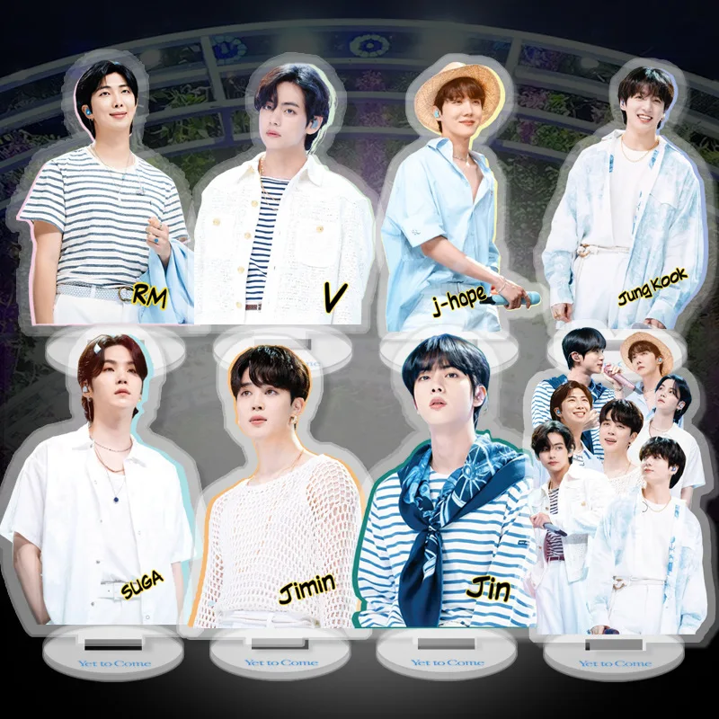 Wholesale Kpop Bangtan Boys Acrylic Standee New Yet To Come Acrylic Transparent Figures Standing Desktop Station Fans Collection
Wholesale Kpop Bangtan Boys Acrylic Standee New Yet To Come Acrylic Transparent Figures Standing Desktop Station Fans Collection