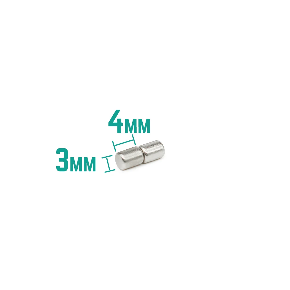 50/100/200/500/1000/2000PCS 3x4 Strong Rare Earth Magnet 3mm*4mm Round Neodymium Magnets 3x4mm Mini Small Magnet Disc 3*4 mm N35
50/100/200/500/1000/2000PCS 3x4 Strong Rare Earth Magnet 3mm*4mm Round Neodymium Magnets 3x4mm Mini Small Magnet Disc 3*4 mm N35