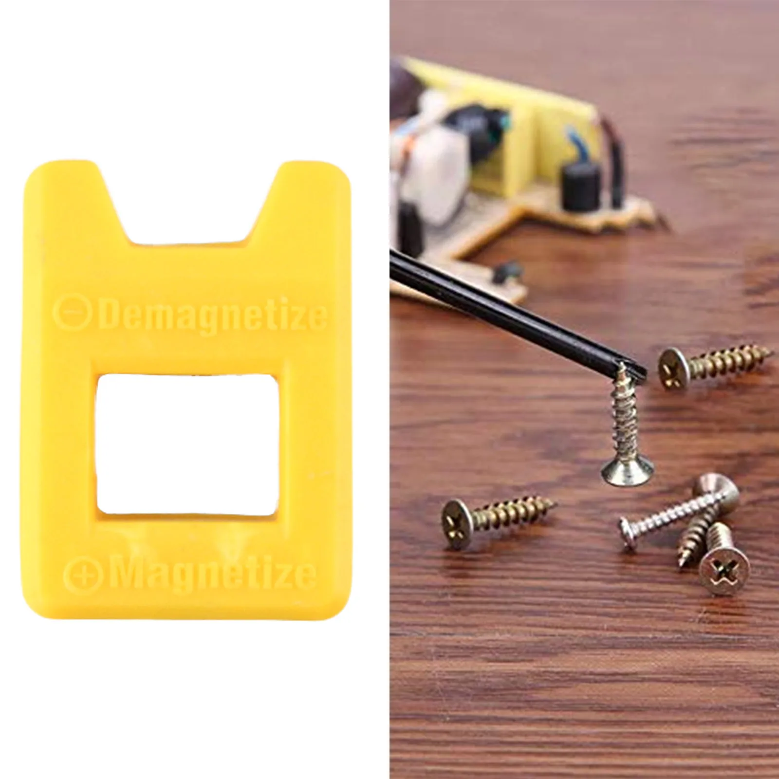 2 In 1 Demagnetizer Quickly Magnetize Screwdriver Tips Tools Electric Appliances Electronic Components Repair Tools Parts
2 In 1 Demagnetizer Quickly Magnetize Screwdriver Tips Tools Electric Appliances Electronic Components Repair Tools Parts